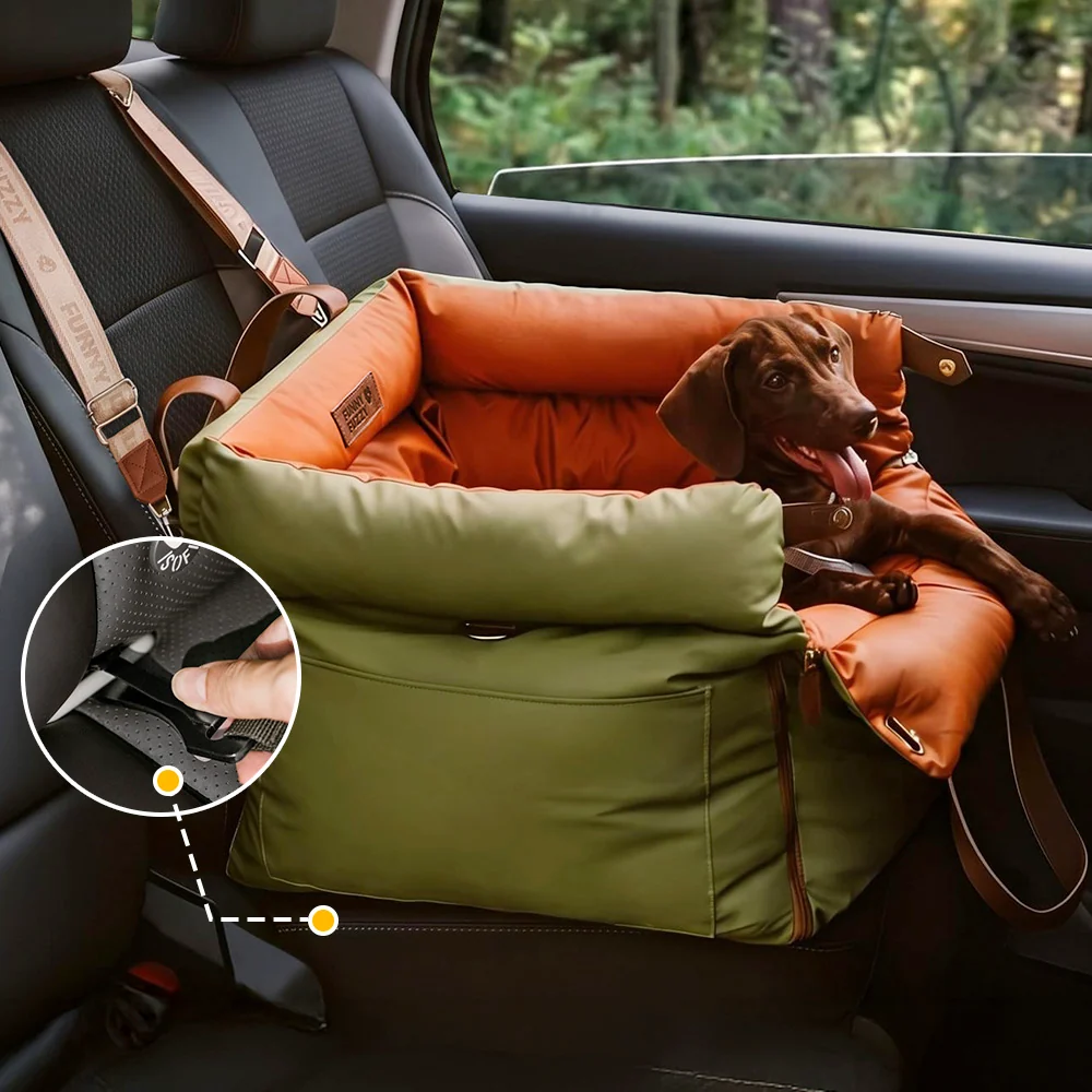 Urban Voyager ISOFIX Dog Car Seat with LATCH System